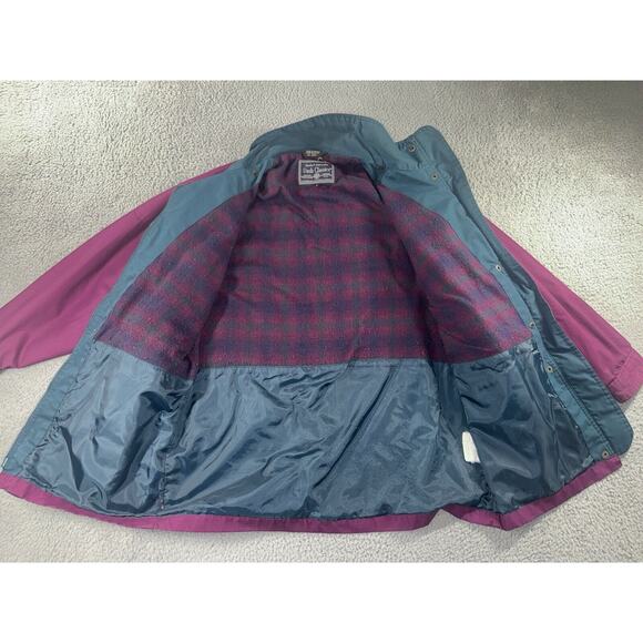 Vintage Barn Jacket Women‎ Large Chore Lined Outdoor Full Zip Snap - Picture 6 of 11